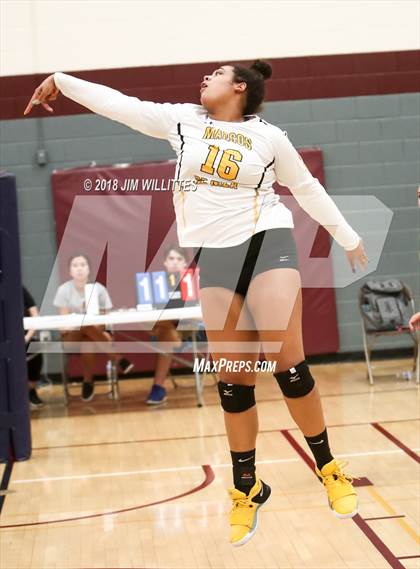 Thumbnail 2 in Marcos de Niza vs. Northwest Christian (Chandler Prep Invite Final) photogallery.
