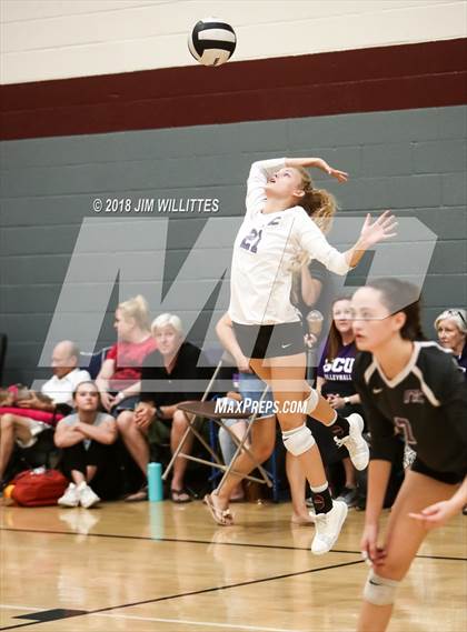 Thumbnail 3 in Marcos de Niza vs. Northwest Christian (Chandler Prep Invite Final) photogallery.