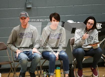 Thumbnail 3 in Marcos de Niza vs. Northwest Christian (Chandler Prep Invite Final) photogallery.