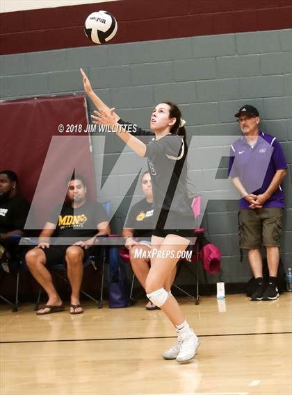 Thumbnail 1 in Marcos de Niza vs. Northwest Christian (Chandler Prep Invite Final) photogallery.