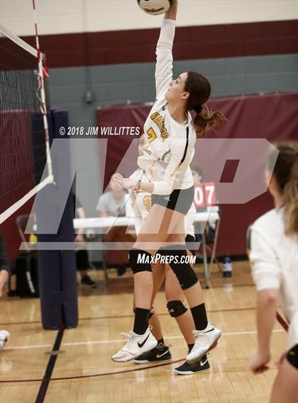 Thumbnail 2 in Marcos de Niza vs. Northwest Christian (Chandler Prep Invite Final) photogallery.