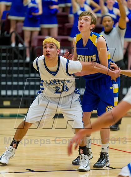 Thumbnail 2 in Alamo Heights vs. Lanier (Regional Quarterfinal) photogallery.