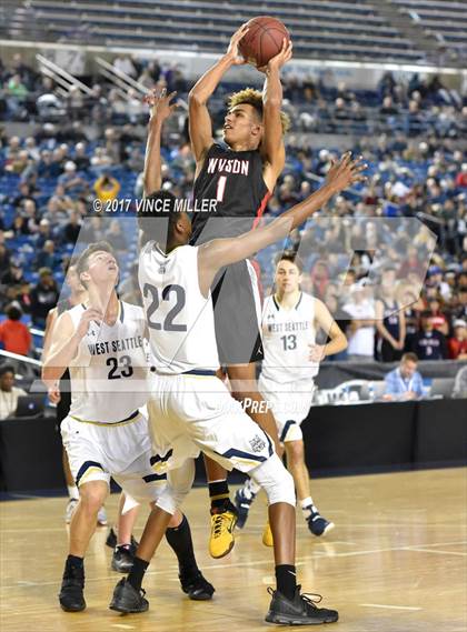 Thumbnail 1 in West Seattle vs. Wilson (WIAA 3A Quarterfinal)  photogallery.