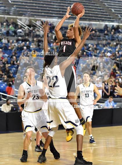 Thumbnail 2 in West Seattle vs. Wilson (WIAA 3A Quarterfinal)  photogallery.