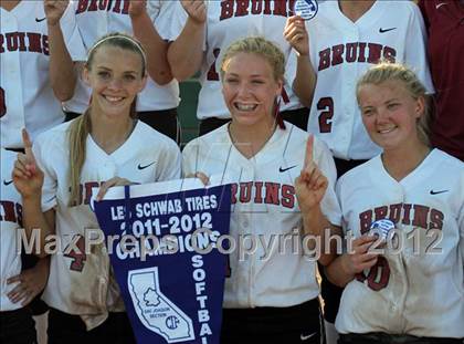 Thumbnail 2 in Bear River vs Whitney (CIF SJS D3 Final) photogallery.