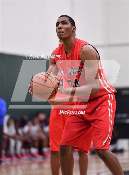 Thumbnail 1 in Curie vs. St. Joseph (Team Rose Shootout) photogallery.