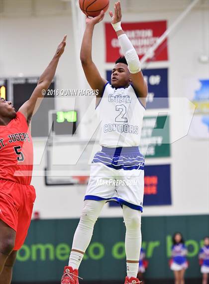 Thumbnail 1 in Curie vs. St. Joseph (Team Rose Shootout) photogallery.