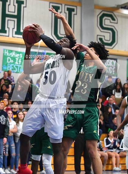 Thumbnail 2 in Chino Hills vs. Long Beach Poly photogallery.