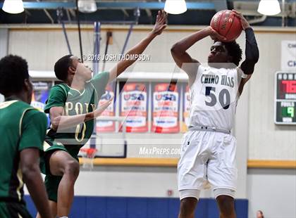 Thumbnail 1 in Chino Hills vs. Long Beach Poly photogallery.