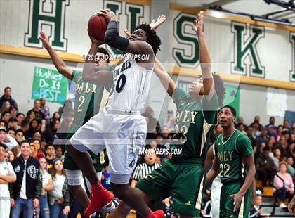 Thumbnail 1 in Chino Hills vs. Long Beach Poly photogallery.