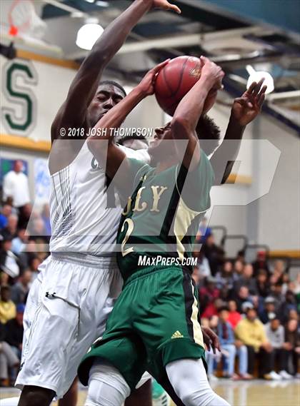 Thumbnail 1 in Chino Hills vs. Long Beach Poly photogallery.