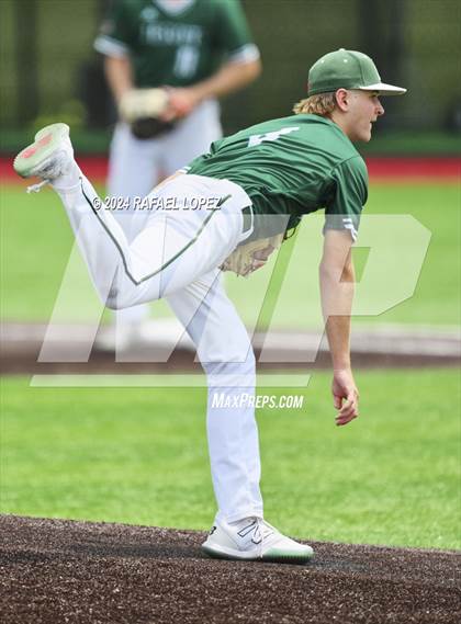 Thumbnail 2 in Strake Jesuit vs. Clear Springs (UIL Baseball 6A Region 3 Bi-District) photogallery.