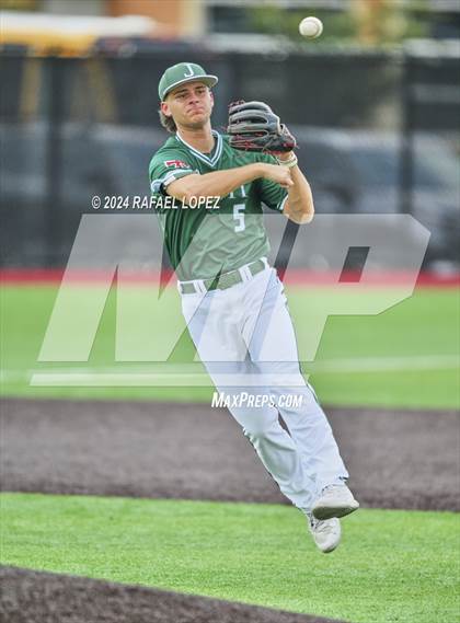 Thumbnail 3 in Strake Jesuit vs. Clear Springs (UIL Baseball 6A Region 3 Bi-District) photogallery.