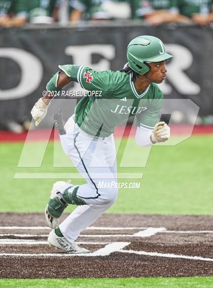 Thumbnail 2 in Strake Jesuit vs. Clear Springs (UIL Baseball 6A Region 3 Bi-District) photogallery.