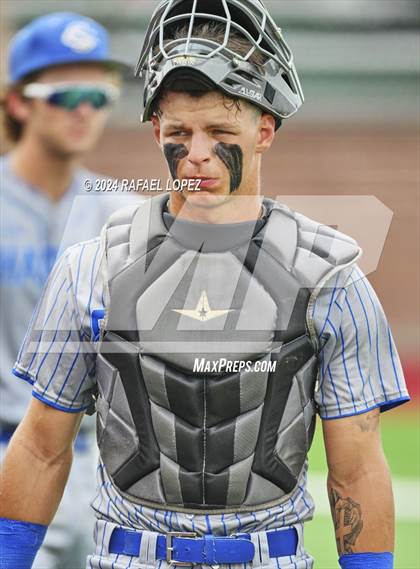 Thumbnail 1 in Strake Jesuit vs. Clear Springs (UIL Baseball 6A Region 3 Bi-District) photogallery.