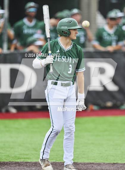 Thumbnail 3 in Strake Jesuit vs. Clear Springs (UIL Baseball 6A Region 3 Bi-District) photogallery.