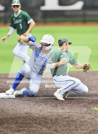 Thumbnail 3 in Strake Jesuit vs. Clear Springs (UIL Baseball 6A Region 3 Bi-District) photogallery.