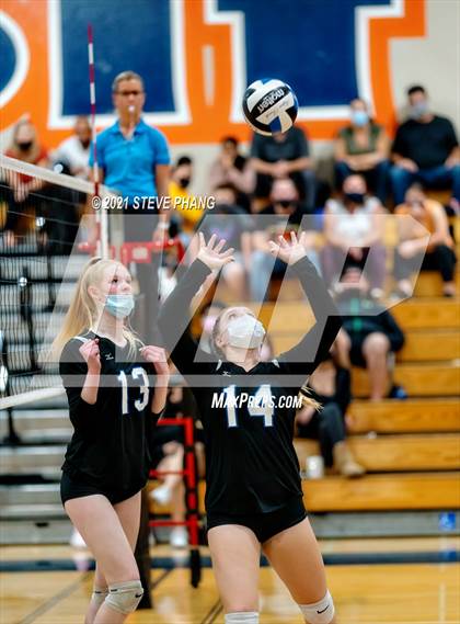 Thumbnail 2 in Cosumnes Oaks vs. Folsom (CIF SJS D1 QUARTERFINALS playoff) photogallery.