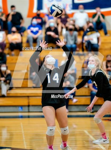 Thumbnail 1 in Cosumnes Oaks vs. Folsom (CIF SJS D1 QUARTERFINALS playoff) photogallery.