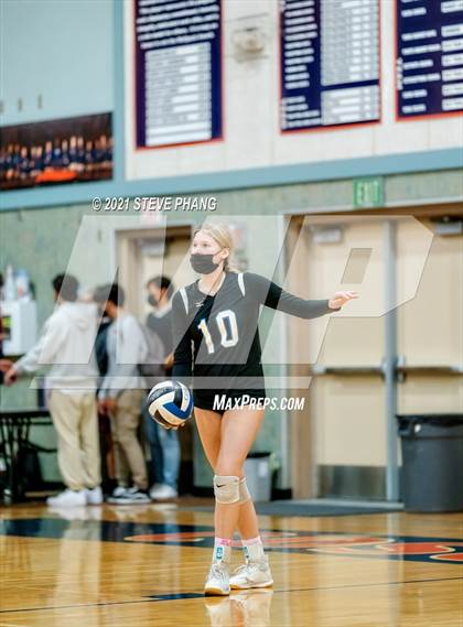 Thumbnail 1 in Cosumnes Oaks vs. Folsom (CIF SJS D1 QUARTERFINALS playoff) photogallery.