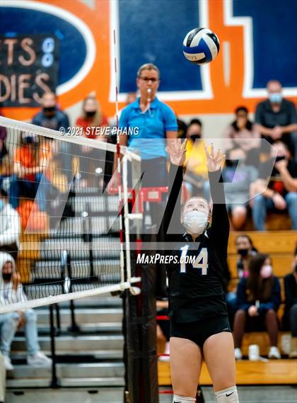 Thumbnail 1 in Cosumnes Oaks vs. Folsom (CIF SJS D1 QUARTERFINALS playoff) photogallery.