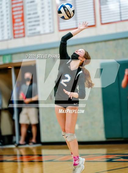 Thumbnail 2 in Cosumnes Oaks vs. Folsom (CIF SJS D1 QUARTERFINALS playoff) photogallery.