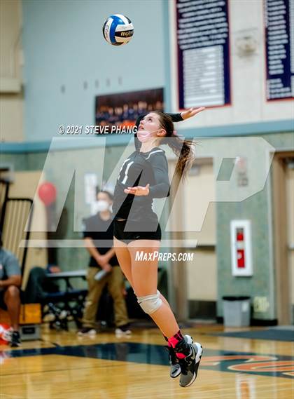 Thumbnail 2 in Cosumnes Oaks vs. Folsom (CIF SJS D1 QUARTERFINALS playoff) photogallery.