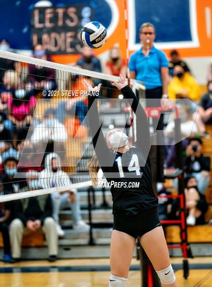 Thumbnail 3 in Cosumnes Oaks vs. Folsom (CIF SJS D1 QUARTERFINALS playoff) photogallery.