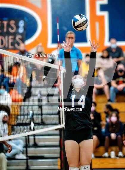 Thumbnail 2 in Cosumnes Oaks vs. Folsom (CIF SJS D1 QUARTERFINALS playoff) photogallery.