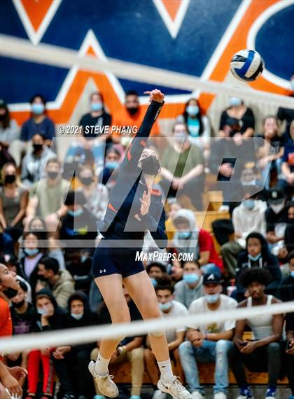 Thumbnail 2 in Cosumnes Oaks vs. Folsom (CIF SJS D1 QUARTERFINALS playoff) photogallery.