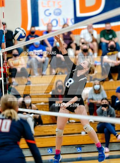 Thumbnail 2 in Cosumnes Oaks vs. Folsom (CIF SJS D1 QUARTERFINALS playoff) photogallery.