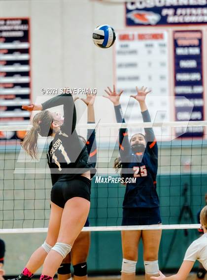 Thumbnail 2 in Cosumnes Oaks vs. Folsom (CIF SJS D1 QUARTERFINALS playoff) photogallery.