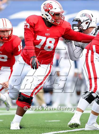 Thumbnail 2 in Katy vs Dawson (UIL 6A Regional Playoff) photogallery.