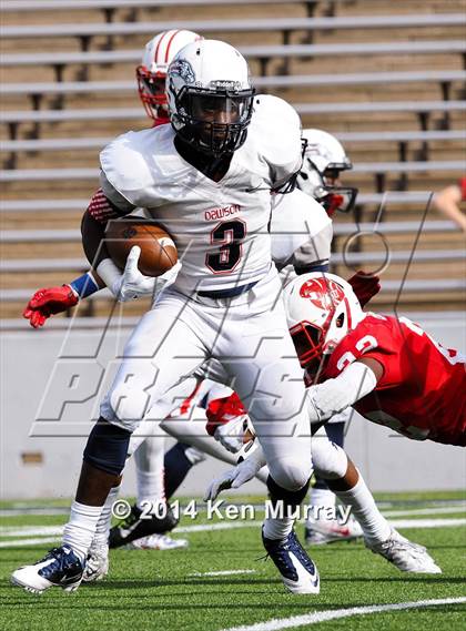 Thumbnail 1 in Katy vs Dawson (UIL 6A Regional Playoff) photogallery.