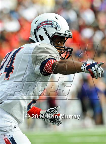 Thumbnail 3 in Katy vs Dawson (UIL 6A Regional Playoff) photogallery.