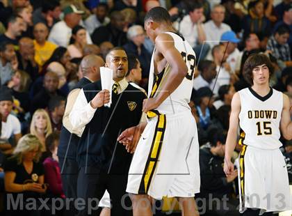 Thumbnail 3 in Bishop O'Dowd vs. Modesto Christian (CIF NorCal Regional Open Division Playoffs) photogallery.