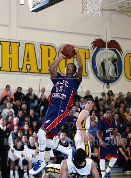 Thumbnail 3 in Bishop O'Dowd vs. Modesto Christian (CIF NorCal Regional Open Division Playoffs) photogallery.