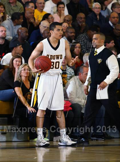 Thumbnail 2 in Bishop O'Dowd vs. Modesto Christian (CIF NorCal Regional Open Division Playoffs) photogallery.