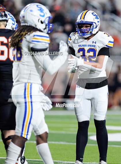 Thumbnail 2 in Springtown vs Sulphur Springs (UIL Football 4A Division 1 Area) photogallery.