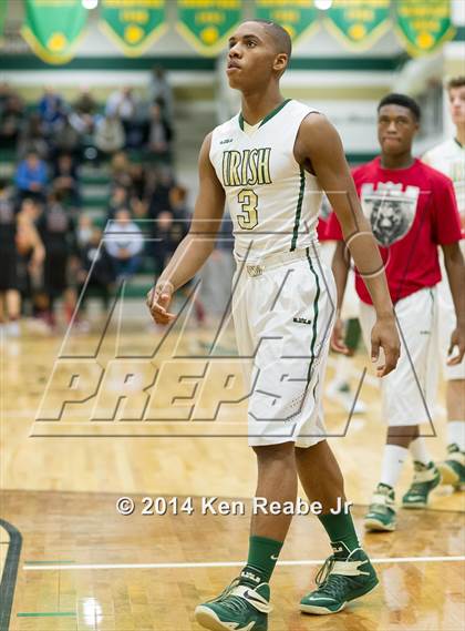 Thumbnail 1 in St. Benedict's Prep @ St. Vincent-St. Mary (LeBron James Classic) photogallery.