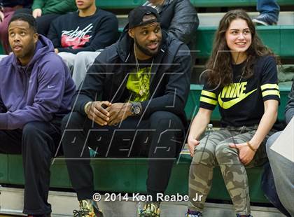 Thumbnail 1 in St. Benedict's Prep @ St. Vincent-St. Mary (LeBron James Classic) photogallery.