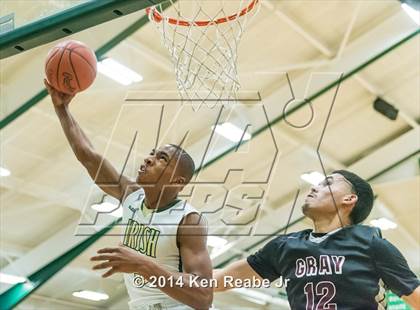 Thumbnail 2 in St. Benedict's Prep @ St. Vincent-St. Mary (LeBron James Classic) photogallery.