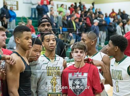 Thumbnail 3 in St. Benedict's Prep @ St. Vincent-St. Mary (LeBron James Classic) photogallery.