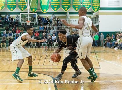 Thumbnail 1 in St. Benedict's Prep @ St. Vincent-St. Mary (LeBron James Classic) photogallery.