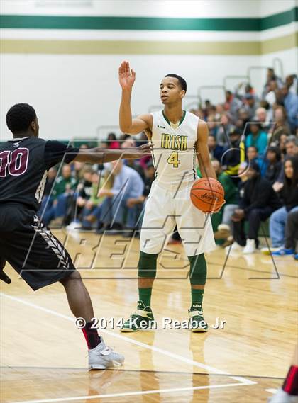 Thumbnail 3 in St. Benedict's Prep @ St. Vincent-St. Mary (LeBron James Classic) photogallery.