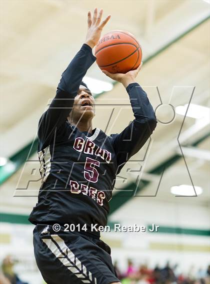 Thumbnail 1 in St. Benedict's Prep @ St. Vincent-St. Mary (LeBron James Classic) photogallery.