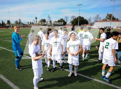 Thumbnail 2 in King City vs. Leigh (CIF CCS D4 Final) photogallery.