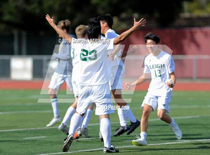 Thumbnail 1 in King City vs. Leigh (CIF CCS D4 Final) photogallery.