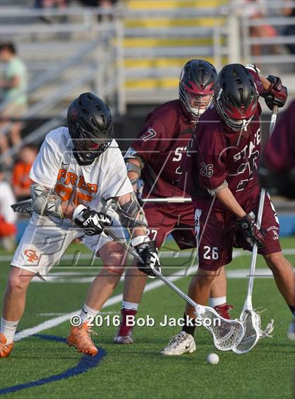 Thumbnail 2 in Cathedral Prep vs State College (PIAA Sub Regional) photogallery.