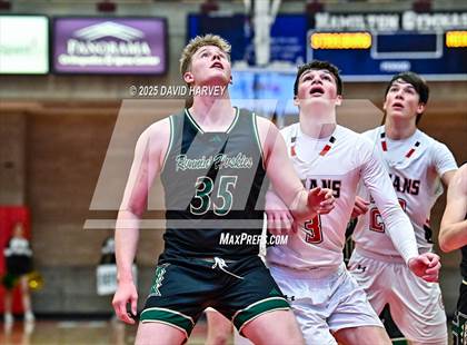 Thumbnail 3 in Highland vs. Strasburg (CHSAA 3A Great 8) photogallery.